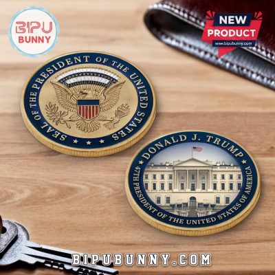 Donald Trump President Of The US Gold-Colored Coin