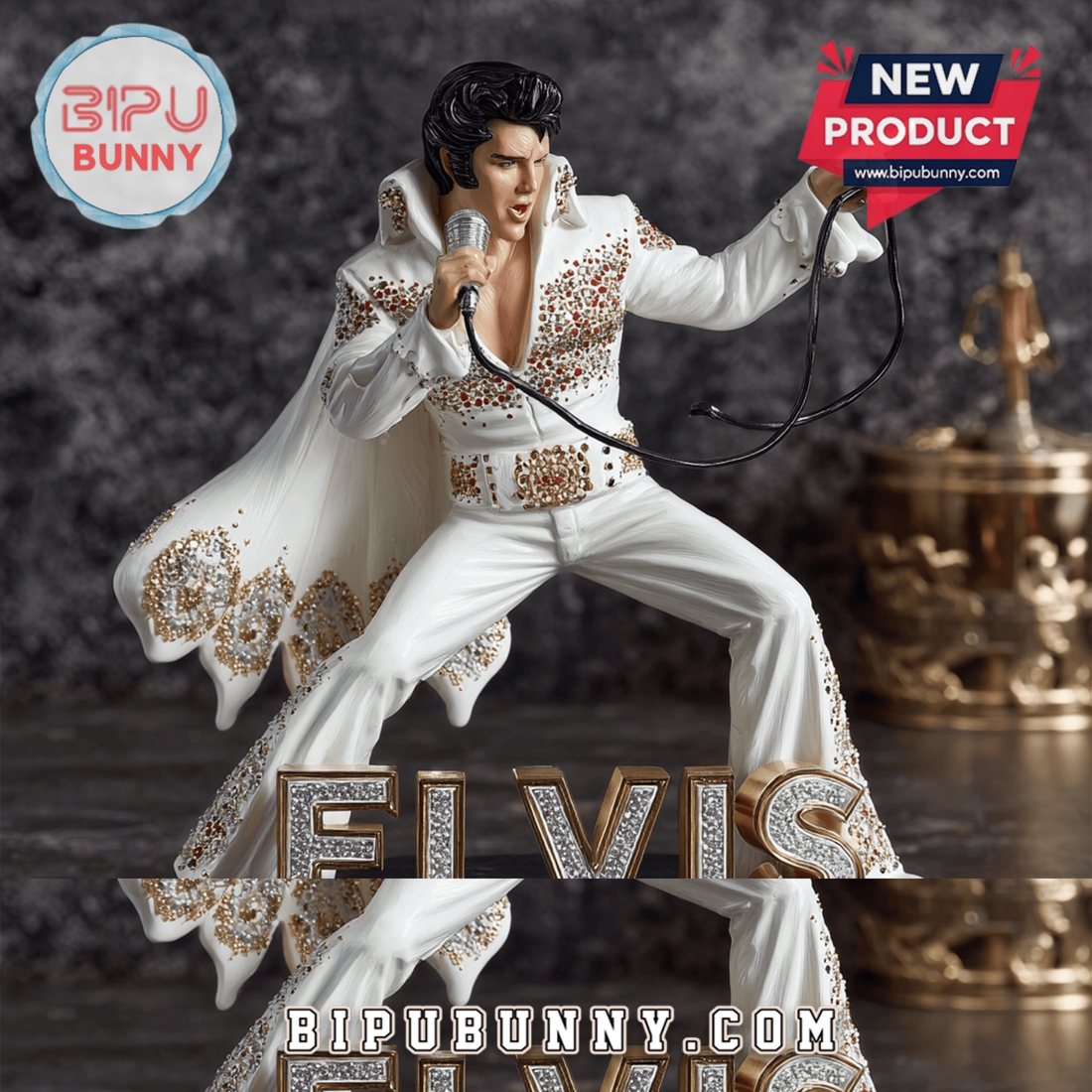 Elvis Presley Acrylic Block Display For Fan Elvis Presley Acrylic Block Display For Fan