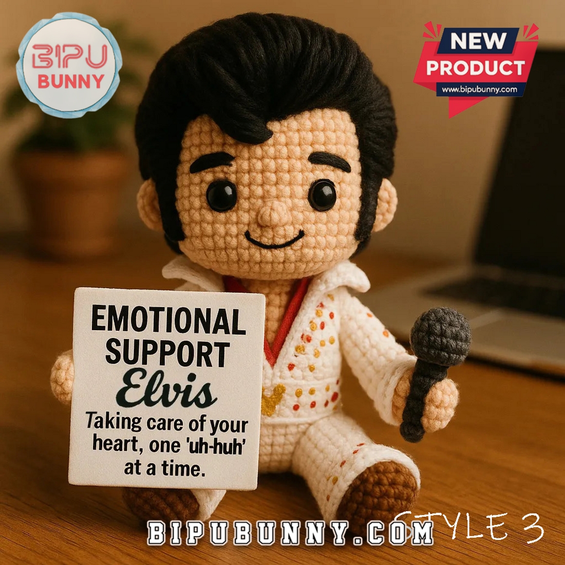 Elvis Presley Crocheted Emotional Support Dolls Elvis Presley Crocheted Emotional Support Dolls