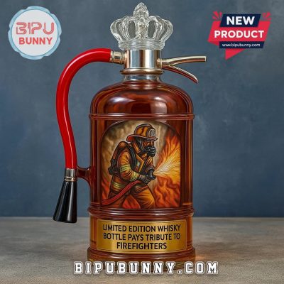 Firefighters Commemorative Whiskey Bottle