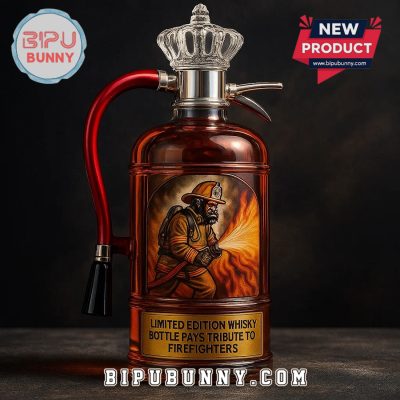 Firefighters Commemorative Whiskey Bottle