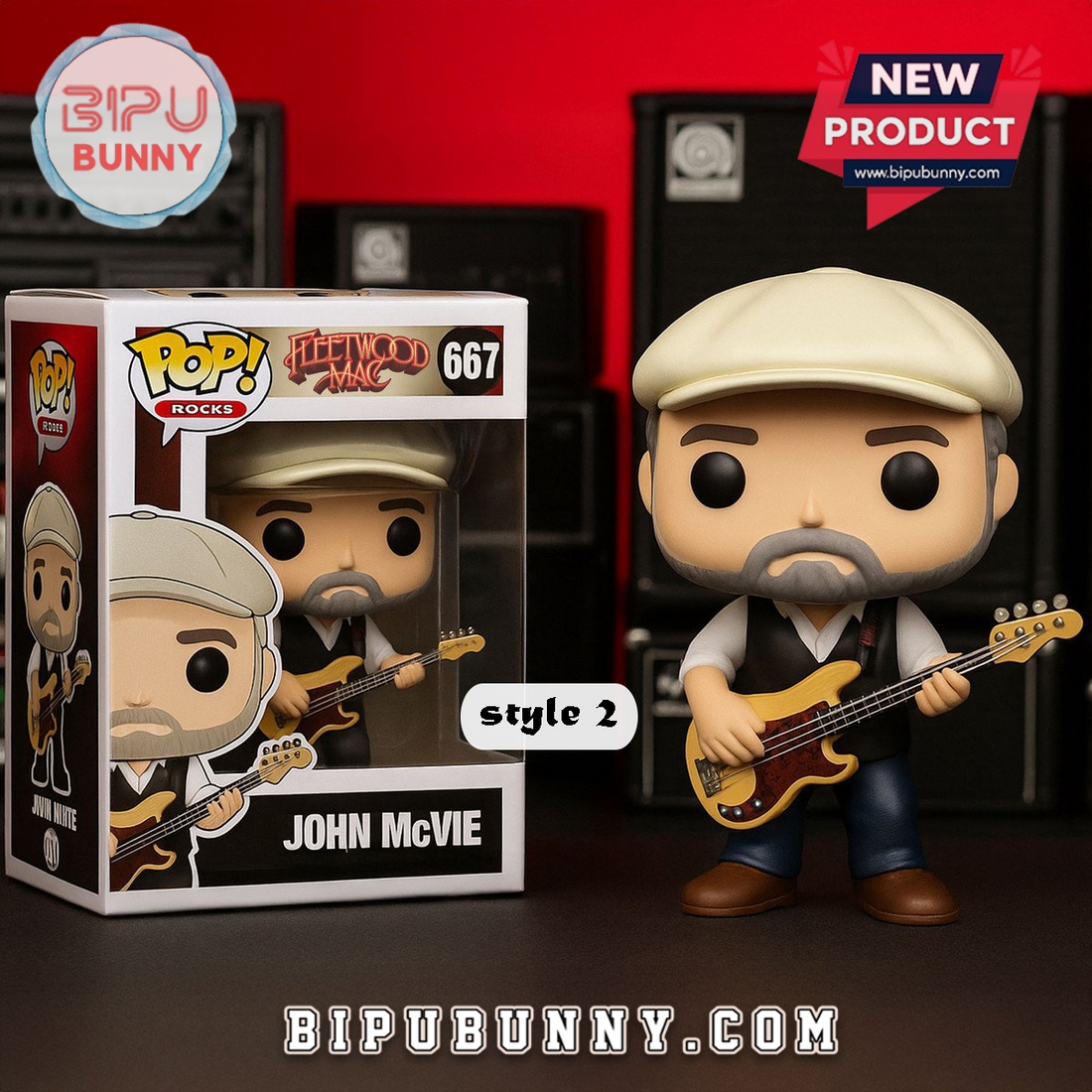 Fleetwood Mac Funko Vinyl Collectible Figure Fleetwood Mac Funko Vinyl Collectible Figure