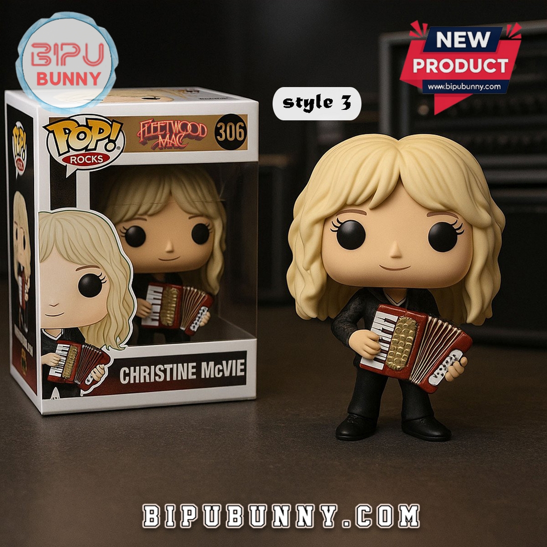 Fleetwood Mac Funko Vinyl Collectible Figure Fleetwood Mac Funko Vinyl Collectible Figure