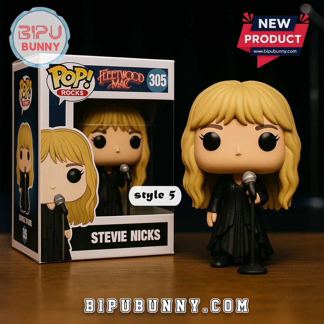 Fleetwood Mac Funko Vinyl Collectible Figure Fleetwood Mac Funko Vinyl Collectible Figure
