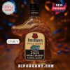 An alligator shaped whiskey bottle with a Four Roses special reserve label!