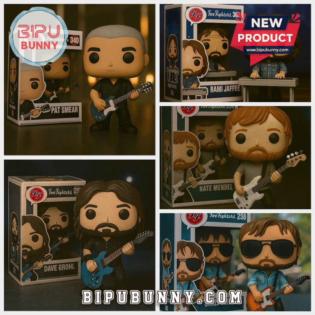Foo Fighters Funko Vinyl Collectible Figure Foo Fighters Funko Vinyl Collectible Figure