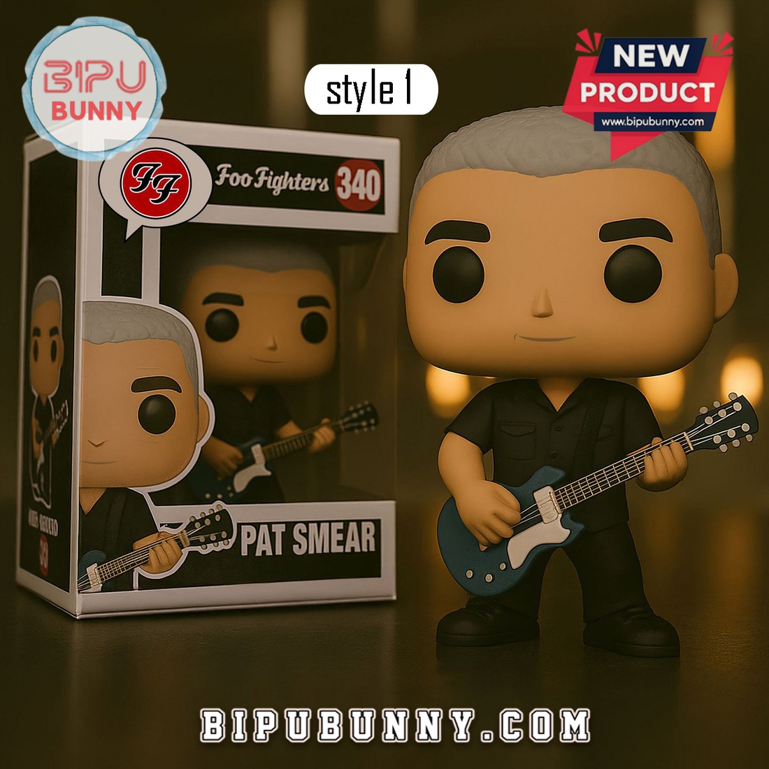 Foo Fighters Funko Vinyl Collectible Figure Foo Fighters Funko Vinyl Collectible Figure