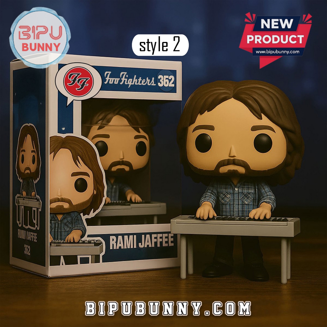 Foo Fighters Funko Vinyl Collectible Figure Foo Fighters Funko Vinyl Collectible Figure