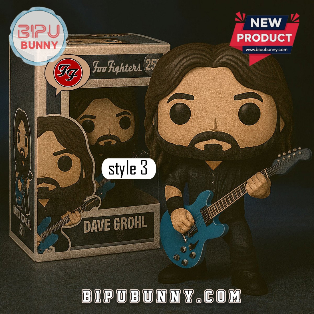 Foo Fighters Funko Vinyl Collectible Figure Foo Fighters Funko Vinyl Collectible Figure