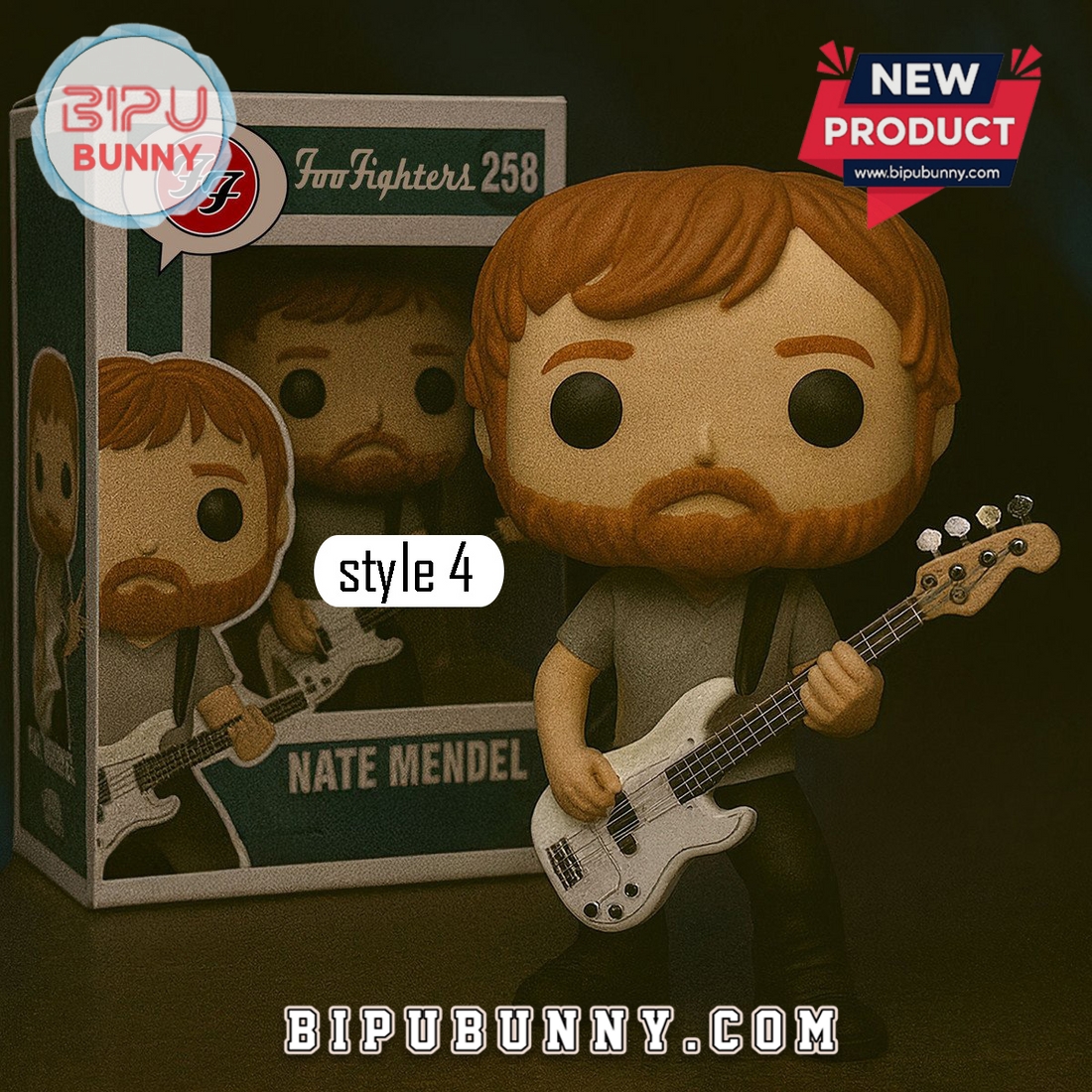 Foo Fighters Funko Vinyl Collectible Figure Foo Fighters Funko Vinyl Collectible Figure