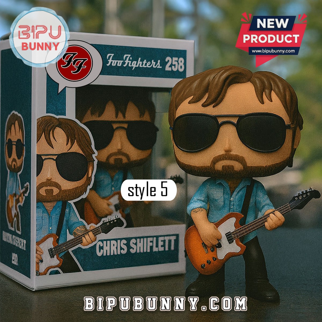 Foo Fighters Funko Vinyl Collectible Figure Foo Fighters Funko Vinyl Collectible Figure