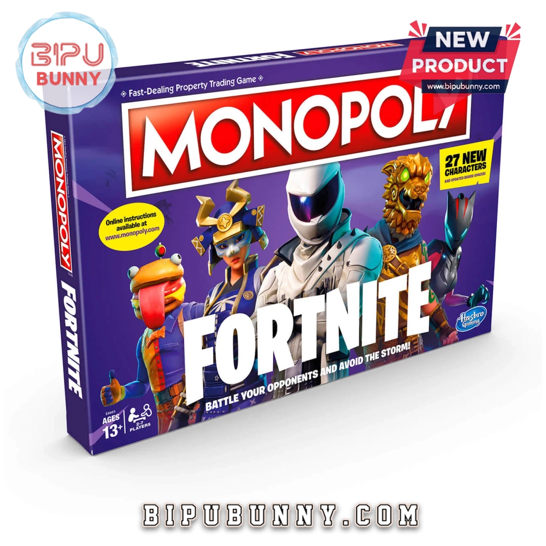 Fortnite Edition Monopoly Board Game Fortnite Edition Monopoly Board Game