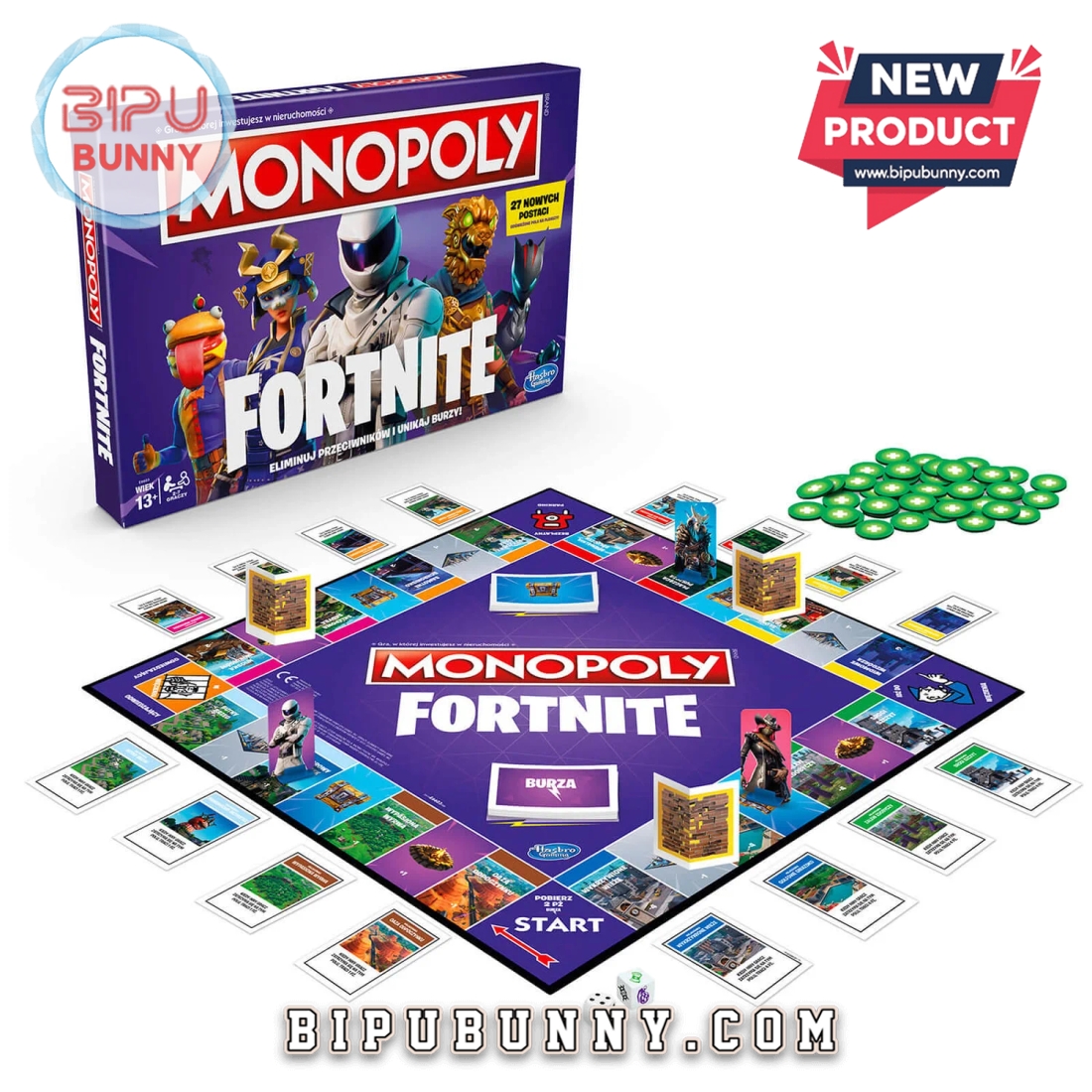 Fortnite Edition Monopoly Board Game Fortnite Edition Monopoly Board Game