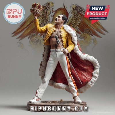 Freddie Mercury Acrylic Block Display Gift For Fan Freddie Mercury Acrylic Block Display Gift For Fan