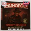 Box of Monopoly Freddy Krueger 40th Anniversary edition featuring Freddy on the cover.