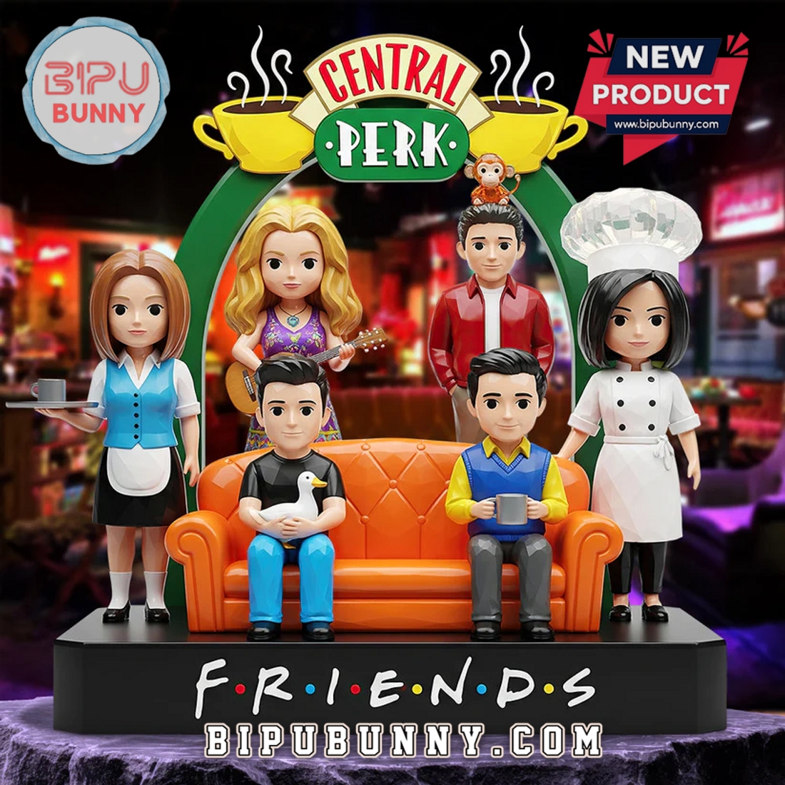 Friends Central Perk Acrylic Plaque Friends Central Perk Acrylic Plaque