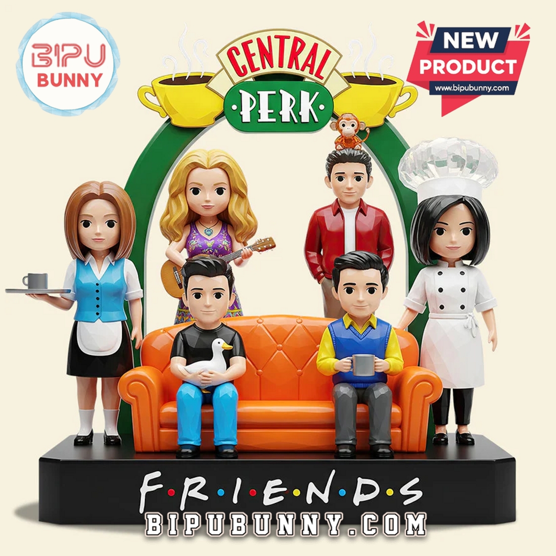 Friends Central Perk Acrylic Plaque Friends Central Perk Acrylic Plaque