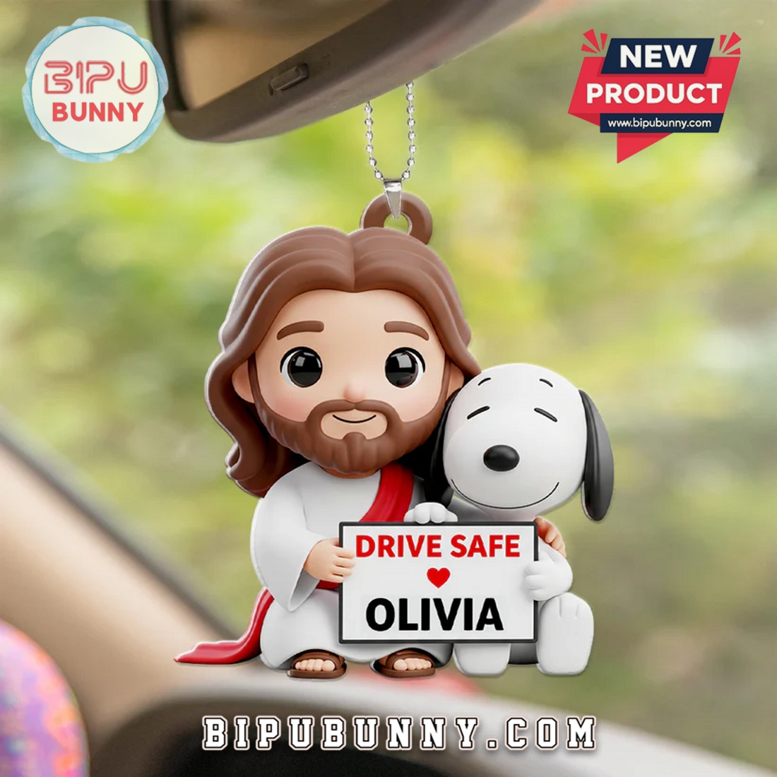 Full of Blessings Car Ornament, Gifts For Heaven Full of Blessings Car Ornament, Gifts For Heaven