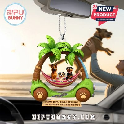 Furry Overlords Hammock Car Ornament