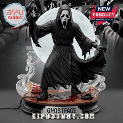Ghost Face Acrylic Block Display Gift For Fan