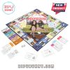 A shot of the Gilmore Girls Monopoly game board with locations from the show, including Luke's Diner and Dragonfly Inn.