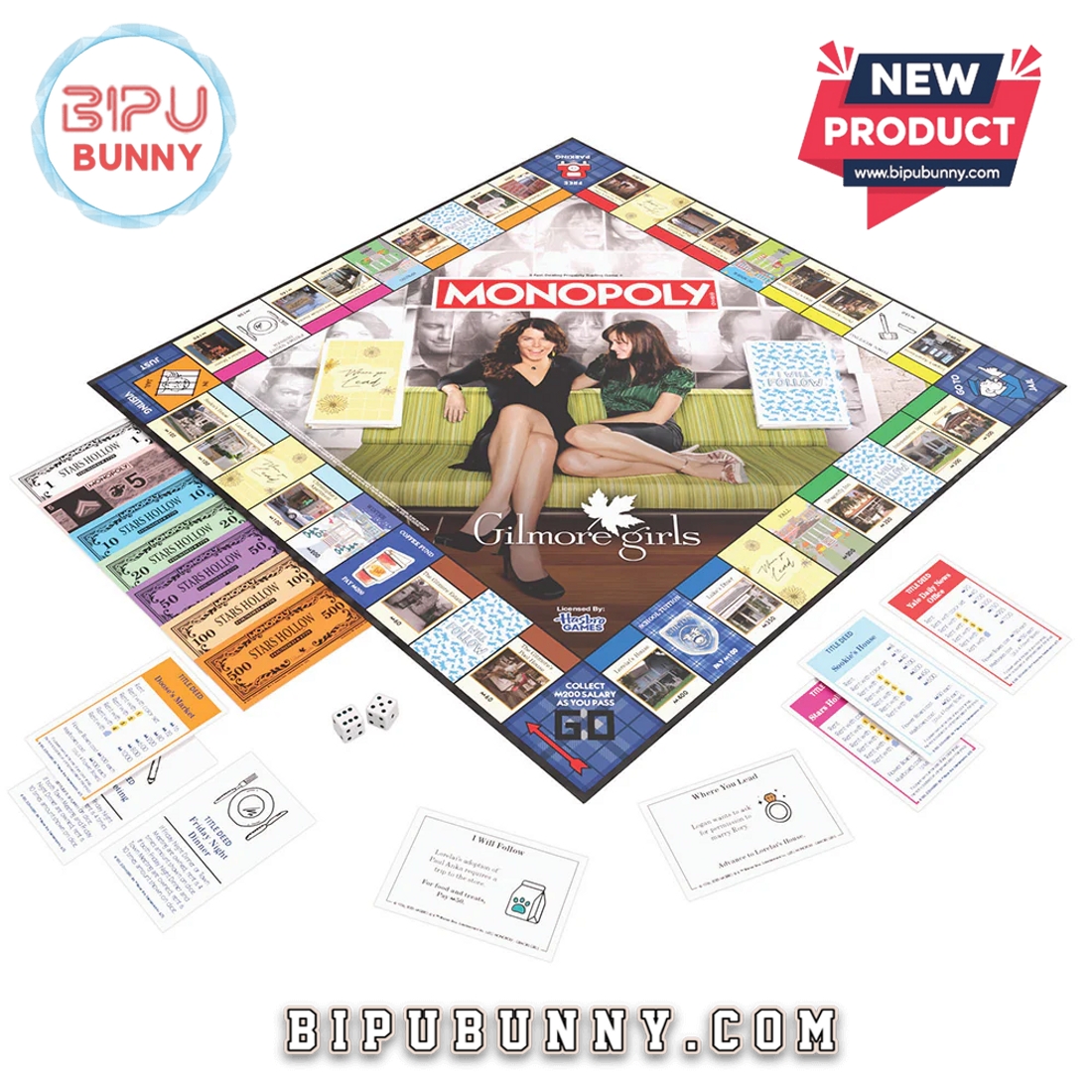Gilmore Girls Monopoly Board Game Gilmore Girls Monopoly Board Game
