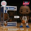Draymond Green Funko figure in Warriors uniform holding basketball.