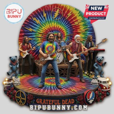 Grateful Dead Acrylic Block Display Gift For Fan