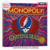 Monopoly Grateful Dead 60th anniversary edition box with skull and roses artwork.