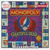 Monopoly board with Grateful Dead theme and custom properties.