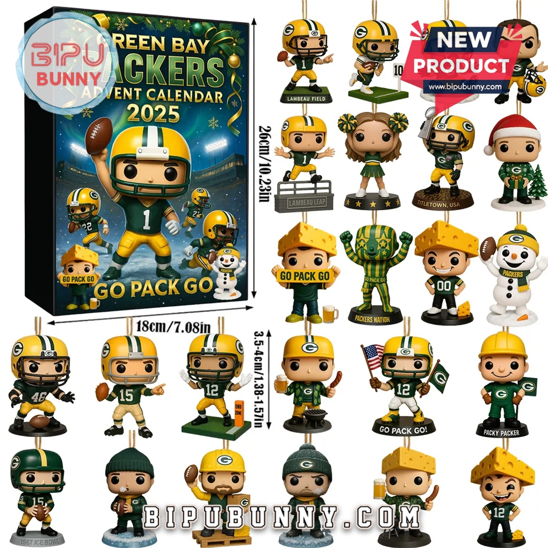 Green Bay Packers Advent Calendar 2025 Green Bay Packers Advent Calendar 2025
