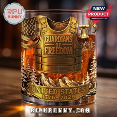 Guardians Of Freedom Whiskey Glass
