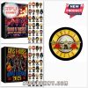 Guns N' Roses Advent Calendar 2025 with Funko Pop-style figures of the band members.