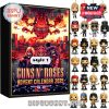 Guns N' Roses Advent Calendar 2025 Style 2 with Funko Pop figurines.