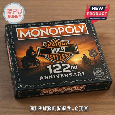 Harley-Davidson Monopoly Board Game