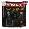 Monopoly Haunted Legends Edition box with a creepy nun, ghostly woman, and clown.