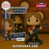 Andi Deris Funko Pop holding guitar with long hair.