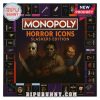 Monopoly Horror Icons Slashers Edition board with horror-themed properties.