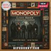 Monopoly Classic Horror Characters Edition game board with horror film locations