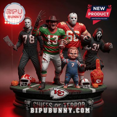 Horror Movies x Kansas City Chiefs Acrylic Plaque Block