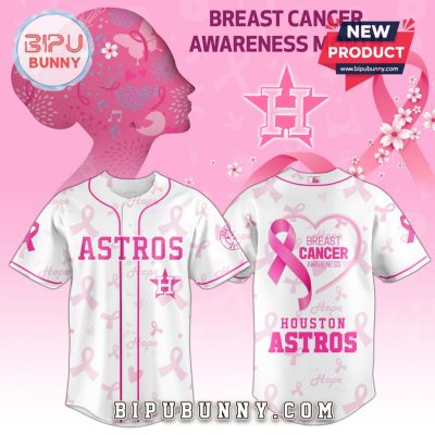 Houston Astros x Breast Cancer Awareness Baseball Jersey