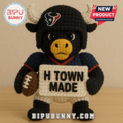 Houston Texans Emotional Support Crochet Doll