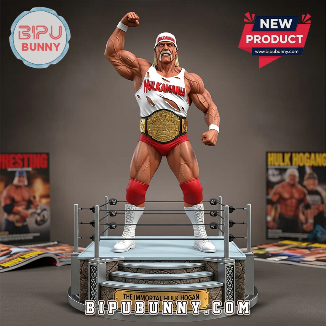 Hulk Hogan 1953–2025 Memorial Edition Acrylic Plaque Hulk Hogan 1953–2025 Memorial Edition Acrylic Plaque