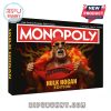 The Monopoly Hulk Hogan Edition game box on a white background!