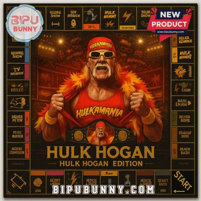 Hulk Hogan Monopoly Game Edition