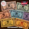 A collection of custom game tokens for the Hulk Hogan Monopoly!