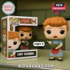 Funko Pop figure of Fred Mertz in denim overalls with I Love Lucy box.
