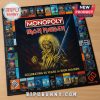 Iron Maiden Monopoly game board with album artwork!