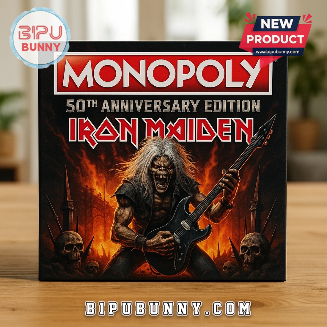 Iron Maiden Monopoly Board Game Iron Maiden Monopoly Board Game