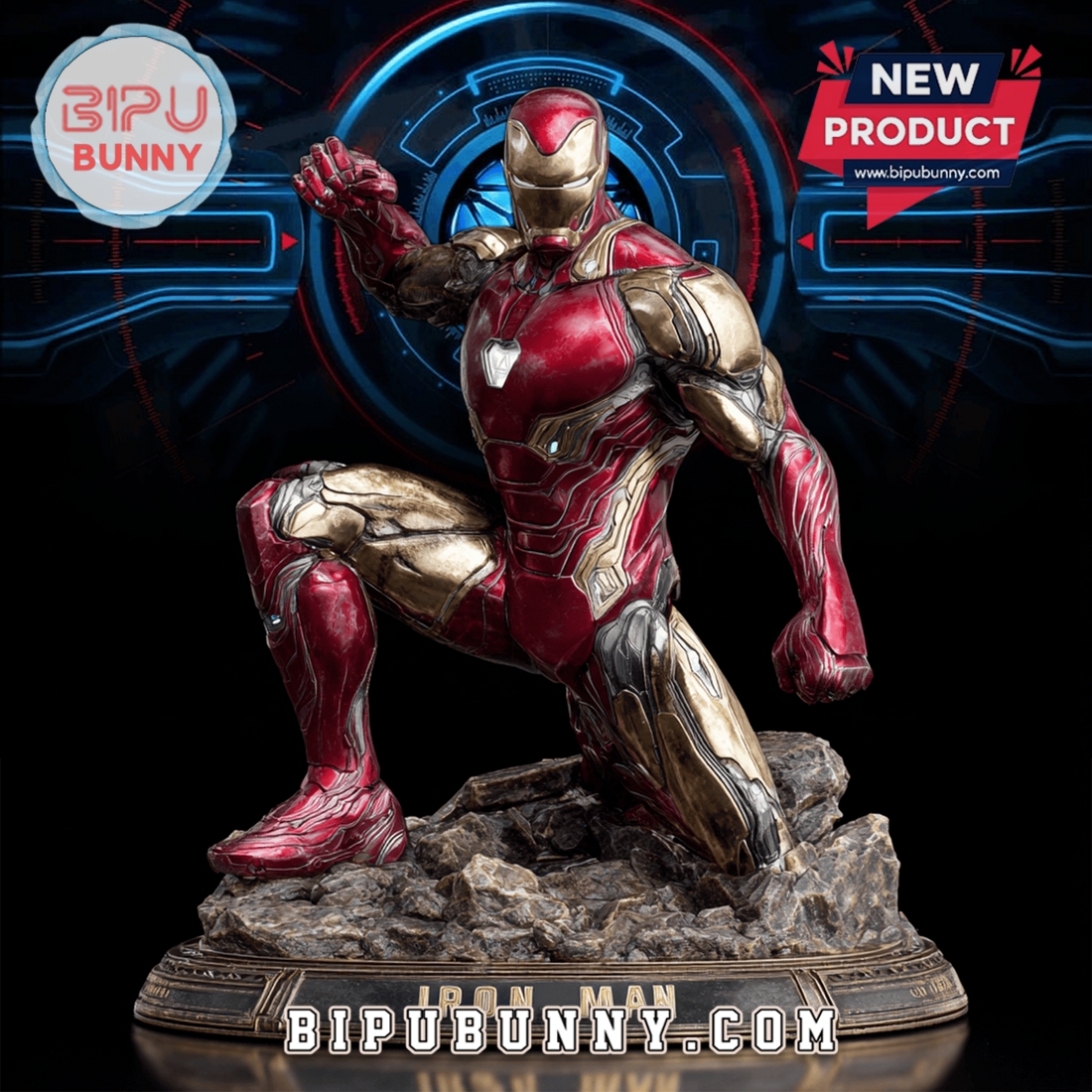 Iron Man Acrylic Block Display Gift For Fan Iron Man Acrylic Block Display Gift For Fan